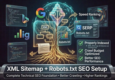 XML Sitemap & Robots. txt SEO Setup Improve Website Crawling & Indexing