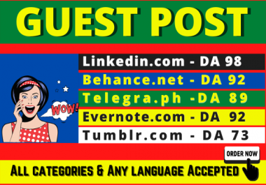Write and Quickly publish 12 guest post 700+ word article unuque