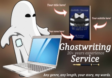 I will write your fiction novel or ebook up to 300k words