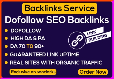 Boost your ranking with High Authority on Google White Hat Manual Link Building