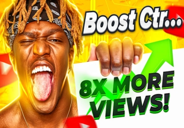 Powerful Guaranteed 2 yt video design With Your color & text