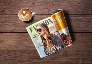 I will design attractive magazine