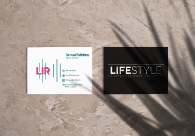 I will do Business Card for you and your beloved Institution.