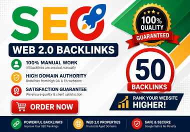I Will Build High Authority Web 2.0 Backlinks for Better Google Rankings