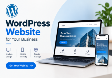 I will build an Amazing WORDPRESS WEBSITE for your BUSINESS