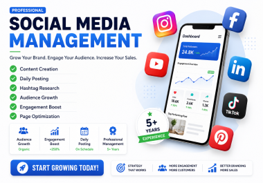 I Will Create and Post Engaging Content for Your Brand