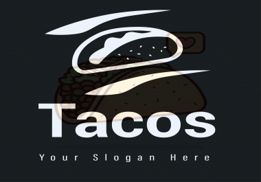 I will design unique minimalist food logo for you