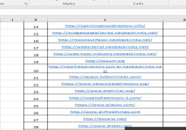 I will create a 100 High authority directory submission