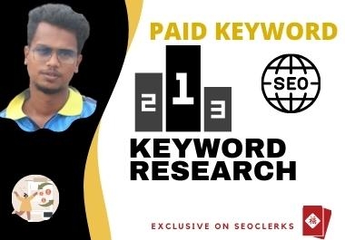 I will do advanced 5k SEO keyword research