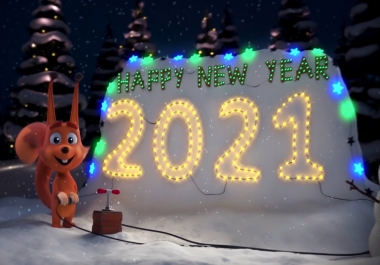 I will make 5 stunning Christmas Intro logo animations