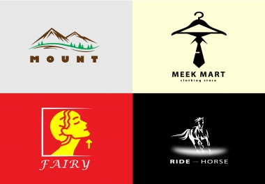 I will design a unique custom logo and branding