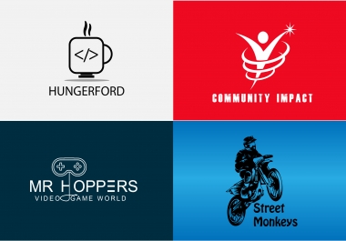 Design Unique & Creative Logos for your Brand,  Business,  Website and many more