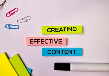 Genuine,  error-free,  informative SEO-friendly Content