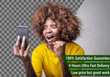 Background Remove 40 images in just 4 hours