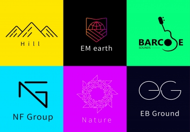I will professionally design modern minimalist logo
