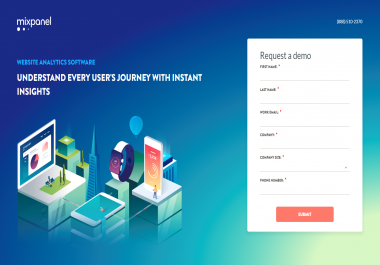 I will design 1 page landing page