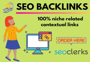 I will build 100 astounding white hat dofollow SEO backlinks
