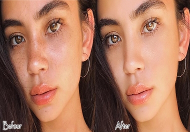I will professionally edit,  remove and retouch your 2 images