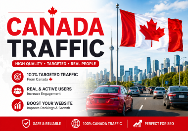 I Will Provide 1 Million Real Canada Traffic to Boost Your Website