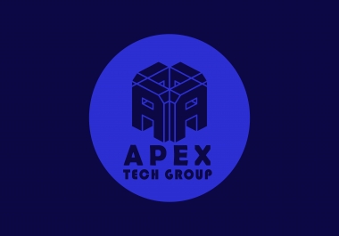 I will design modern amazing flat minimalist logo