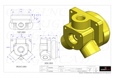 I Will Design 3D Cad Modeling, 2D drawings and 3D printing modeling