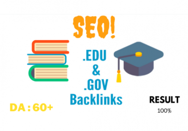 I will create 15 high quality edu and gov backlinks