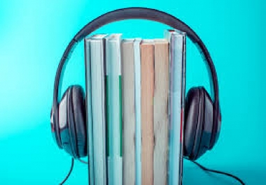 I will narrate Ebook and files in audiobook.