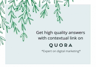 a high quality quora answer post for promoting your websites with KEYWORDS.