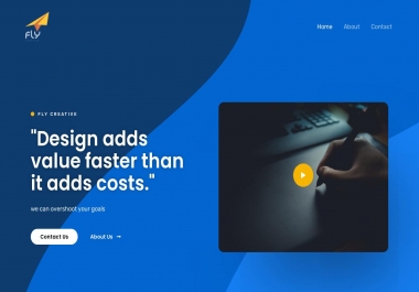I will design a professional wordpress website or web design