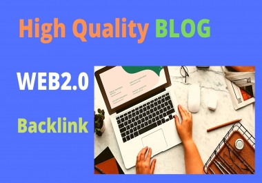 I will create 10 manually web 2 0 super blogs with login contextual backlinks