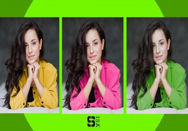 I will do change color of anything in photoshop