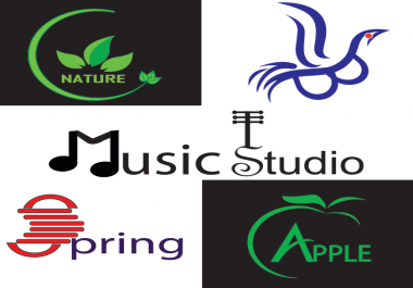 Unique and creative logo design with multiple concept