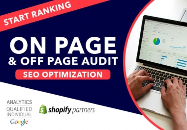 I will create a SEO audit report and action plan and implement itt