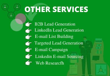 I will Provide Lead Generation.