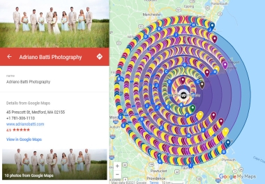 Build 5,000 Google Maps citations for GMB ranking and local SEO