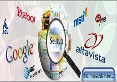 I will do over 1 million search engine and directory submissions