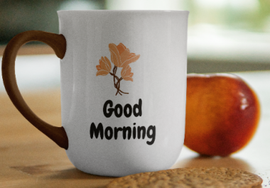 I will create 04 mug design for you