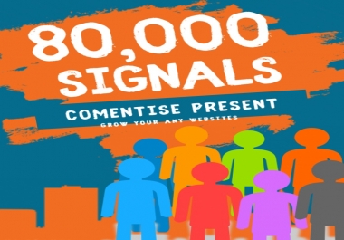 Seo PBN 80,000 Social Signals Traffic For Ranking Your Any Sites