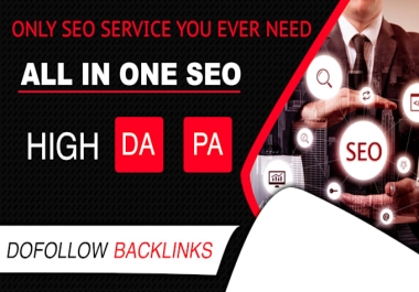 I will provide all in one manual SEO backlinks package
