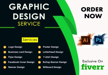 i will professional graphic designer.