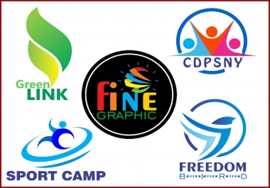 I will create fine Modern logo