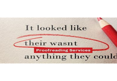 I will professionally proofread and edit 1,000 words in 24 hours