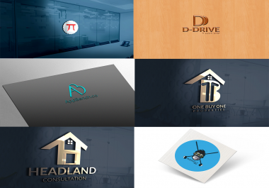 I Will Design Unique Modern Flat minimalist logo For You