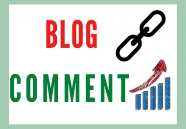 Guaranteed 50 high DA PA blog comment for your higher ranking
