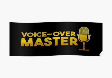 I will do voice over for your videos