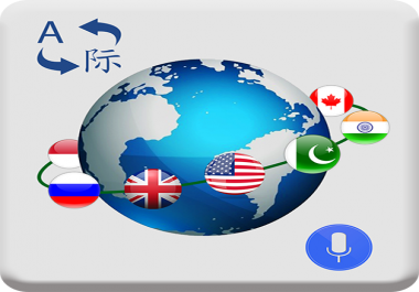 Perfect voice over with many language you need in 10 minutes