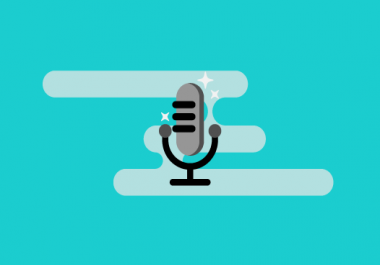 I offer voiceover service professionally and at the lowest price