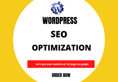 wordpress on page SEO and technical optimization with yoast