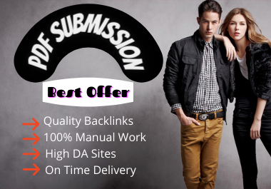 PDF submission do-follow backlinks to 30 high PR slide sharing sites