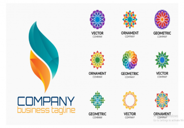 I will logo design and complete visual identity